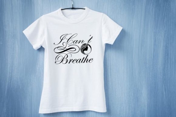 I Can't Breathe Graphic Design: A Font for Powerful Statements