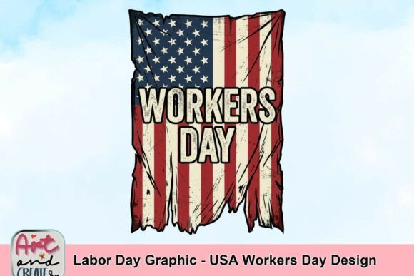 Labor Day Graphic: A Vintage Tribute to American Workers