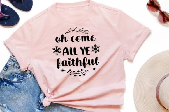 Oh Come All Ye Faithful Graphic Design: A Designer's Take