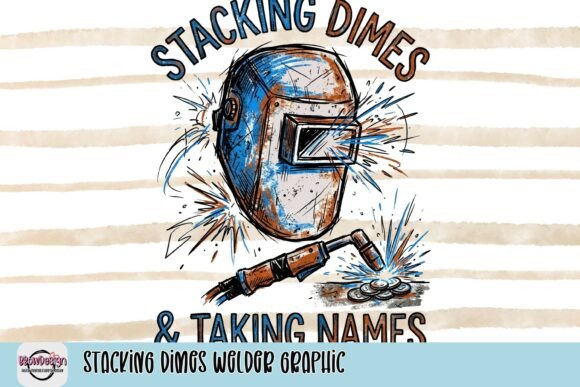 Stacking Dimes & Taking Names: A Welder's Graphic for Bold Projects