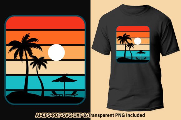 Surfing T-shirt Design: A Graphic Vector for Dynamic Branding