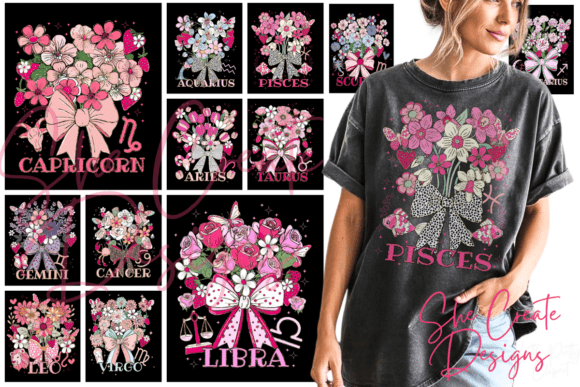 Unleash Your Creativity with Zodiac Graphic Design PNGs