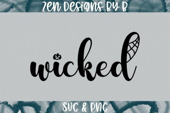 Wicked Graphic for Halloween: A Creative Font for Spooky Season